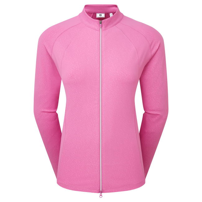 Geprägtes Reißverschluss Midlayer