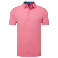 Polo en fil d'Ecosse imprimé points