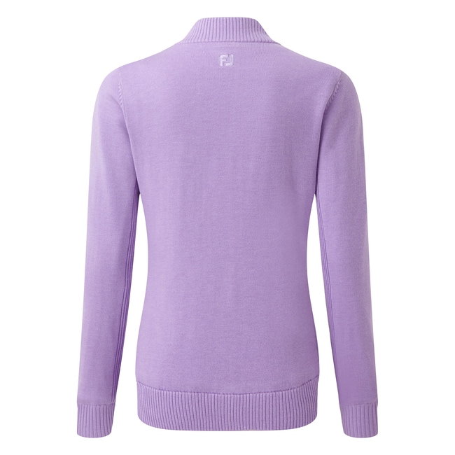 Pullover en laine avec full-zip