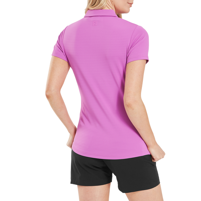 Ärmellosses Jacquard Polo