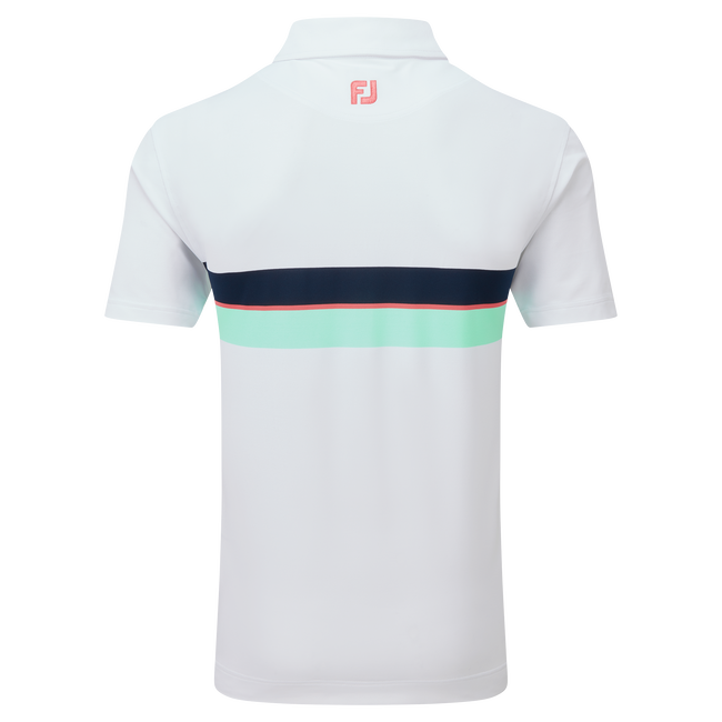 Doppel-Bruststreifen Piqué