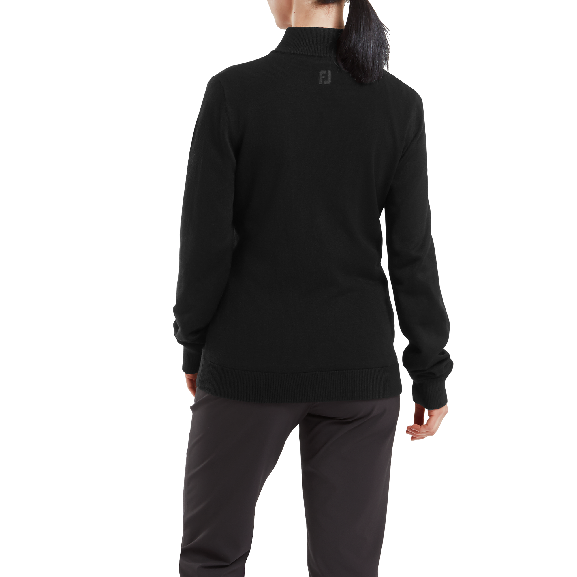 Pullover drirelease Full-Zip doubl&eacute; Femme