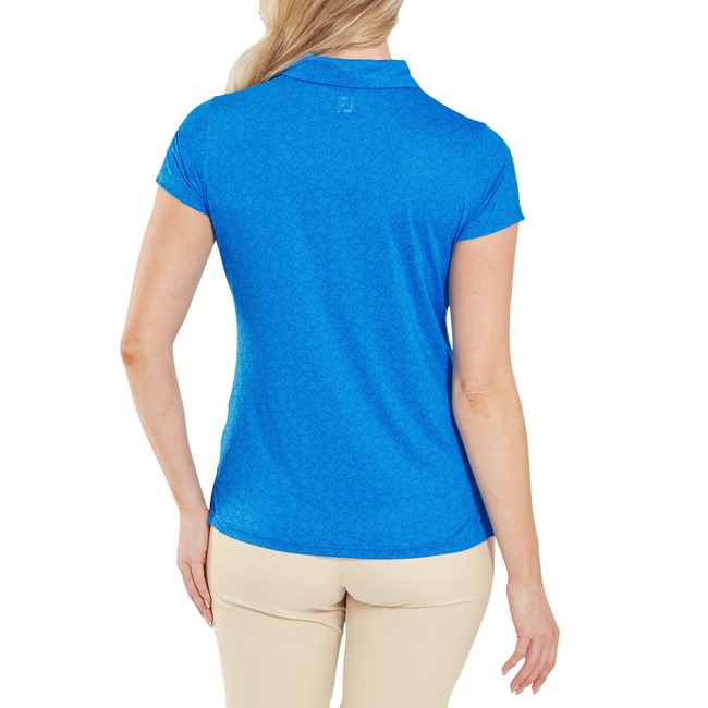 Gemalte Blumen Kappenärmel Lisle