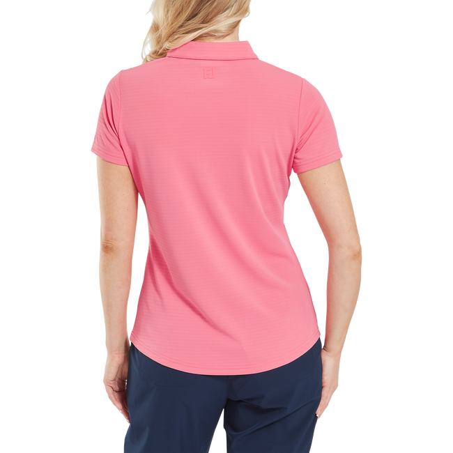 Ärmellosses Jacquard Polo