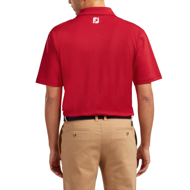 Stretch Pique Solid Knit Collar