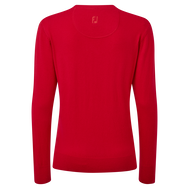 Wollmischpullover mit V-Ausschnitt