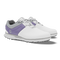 White / Lavender / Silver Fish Print