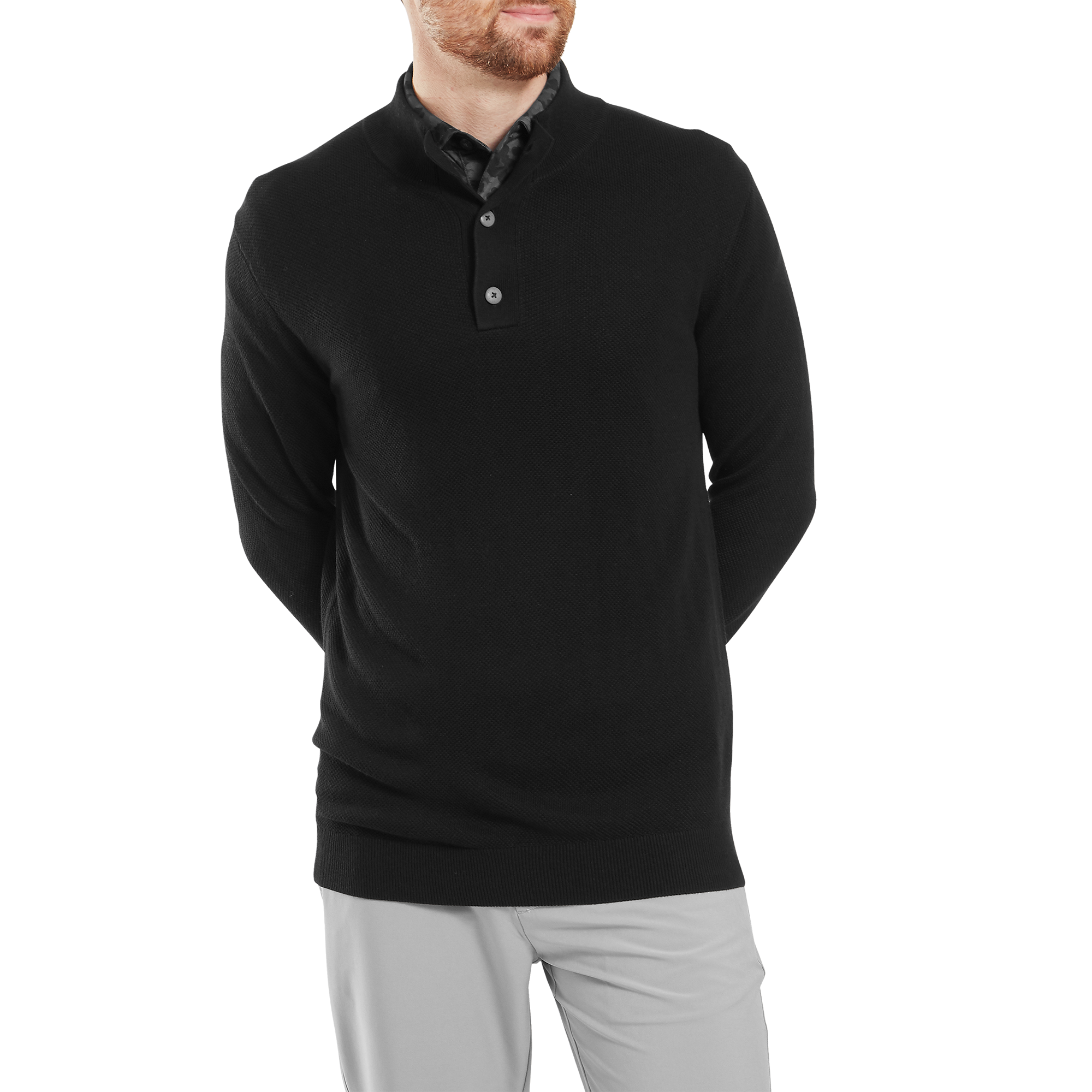 Pullover Drirelease avec patte de boutonnage
