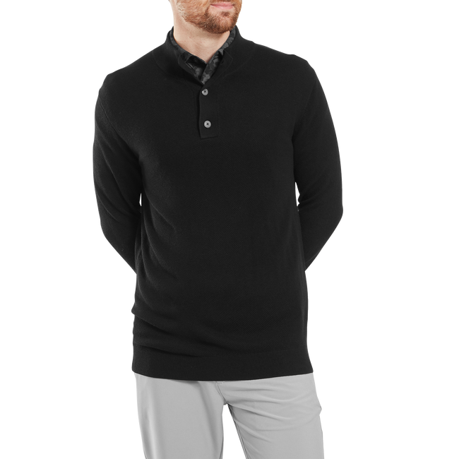 drirelease Knopfleisten Pullover