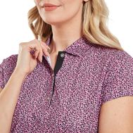 Tiermuster Kappenärmel Lisle