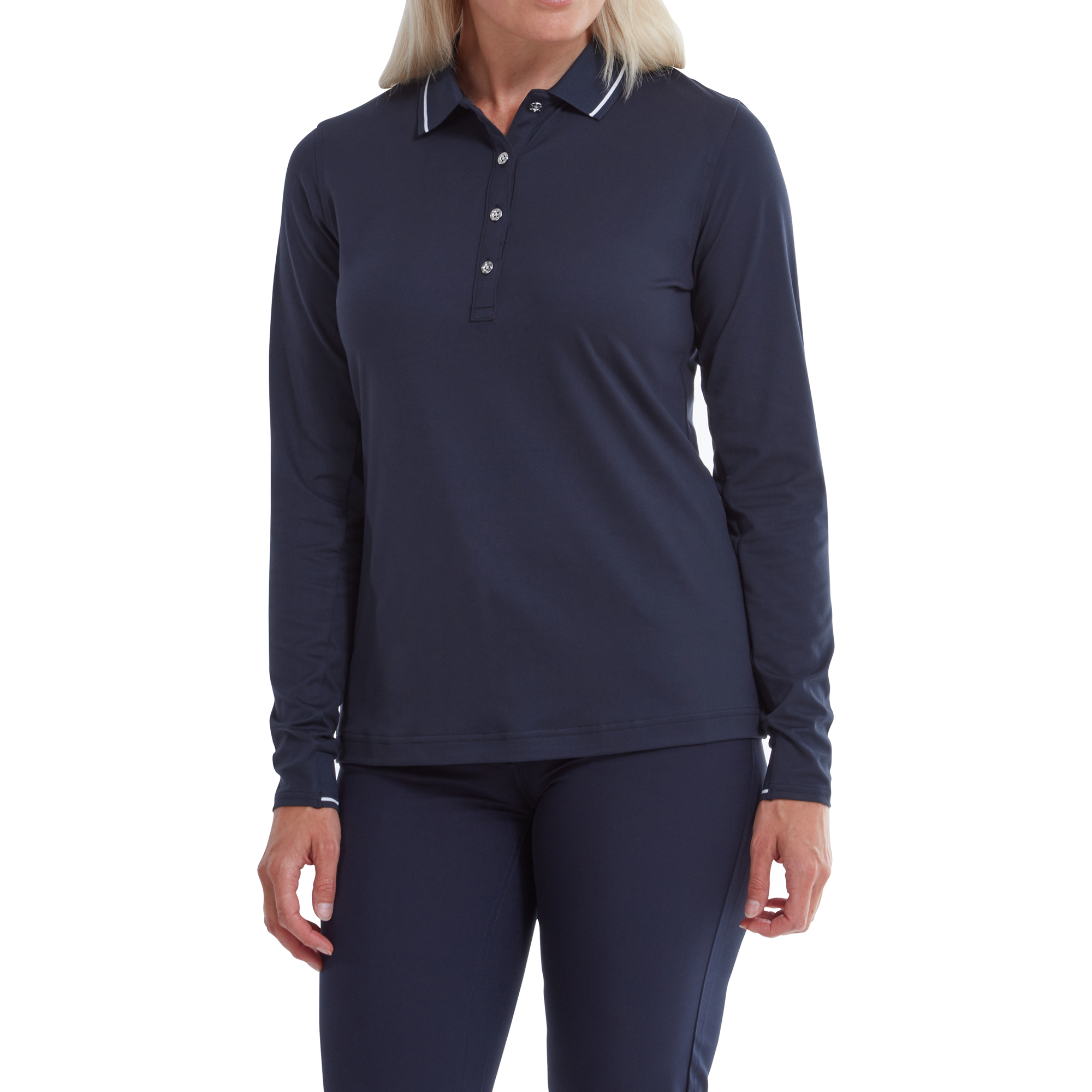 Damen Thermo-Langarm-Polo
