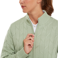 Full-Zip Lined Pullover