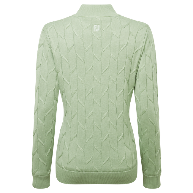 Full-Zip Lined Pullover