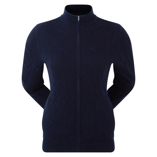 Gef&uuml;tterte Rei&szlig;verschlussjacke