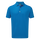 Polo Stretch Piqué uni avec col en tricot