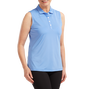 Women&#39;s Mesh Back Solid Sleeveless Lisle