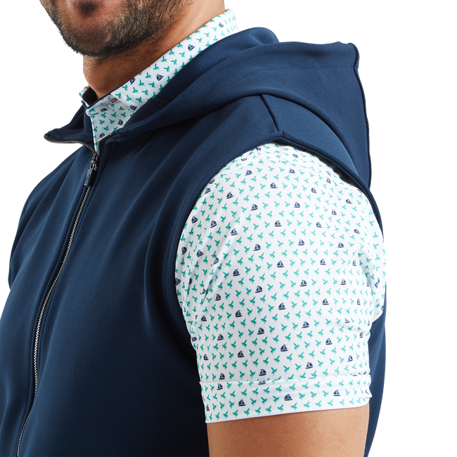 Full-Zip Hoodie Vest