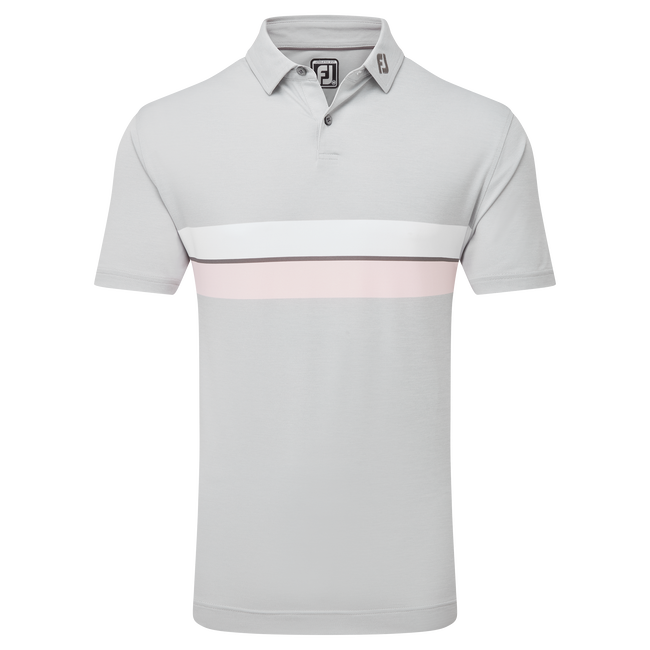 Doppel-Bruststreifen Piqué