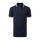 Polo uni avec détails sur le col et les manches
