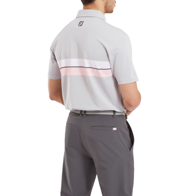 Doppel-Bruststreifen Piqué