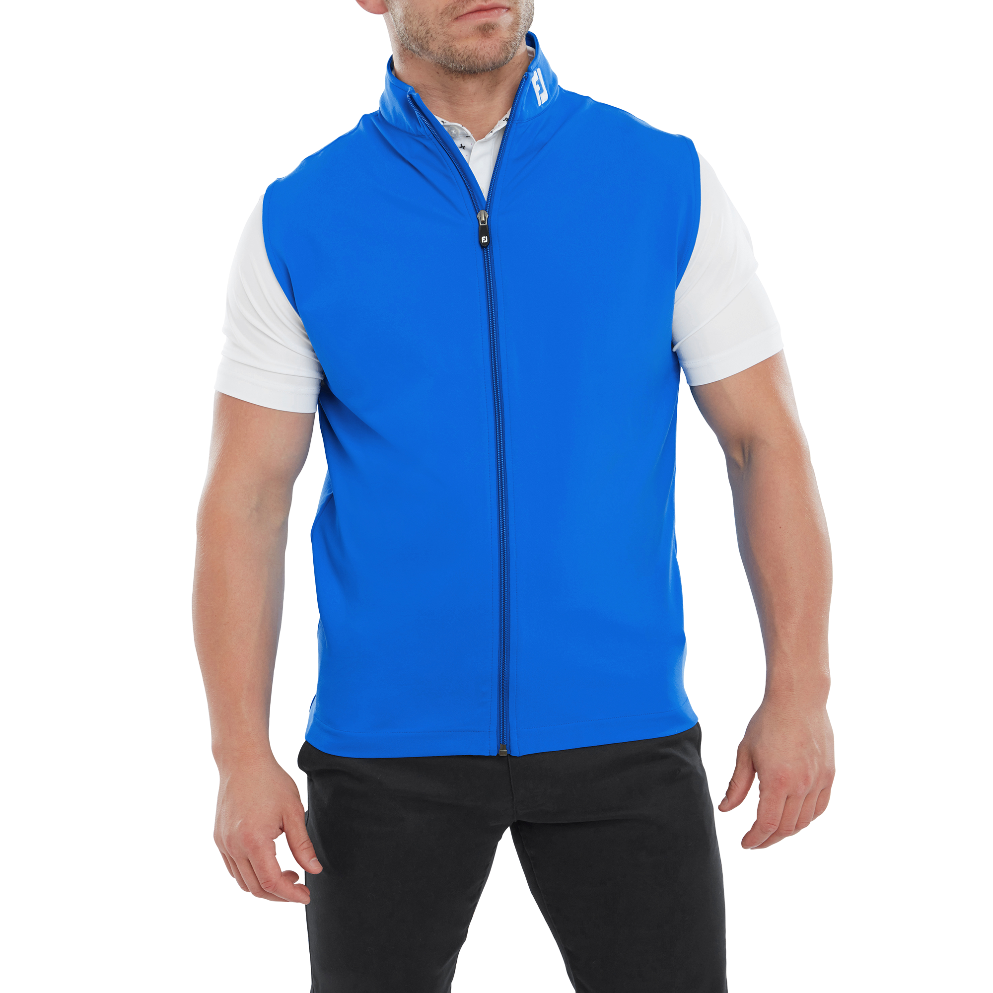 Full-Zip Knit Vest