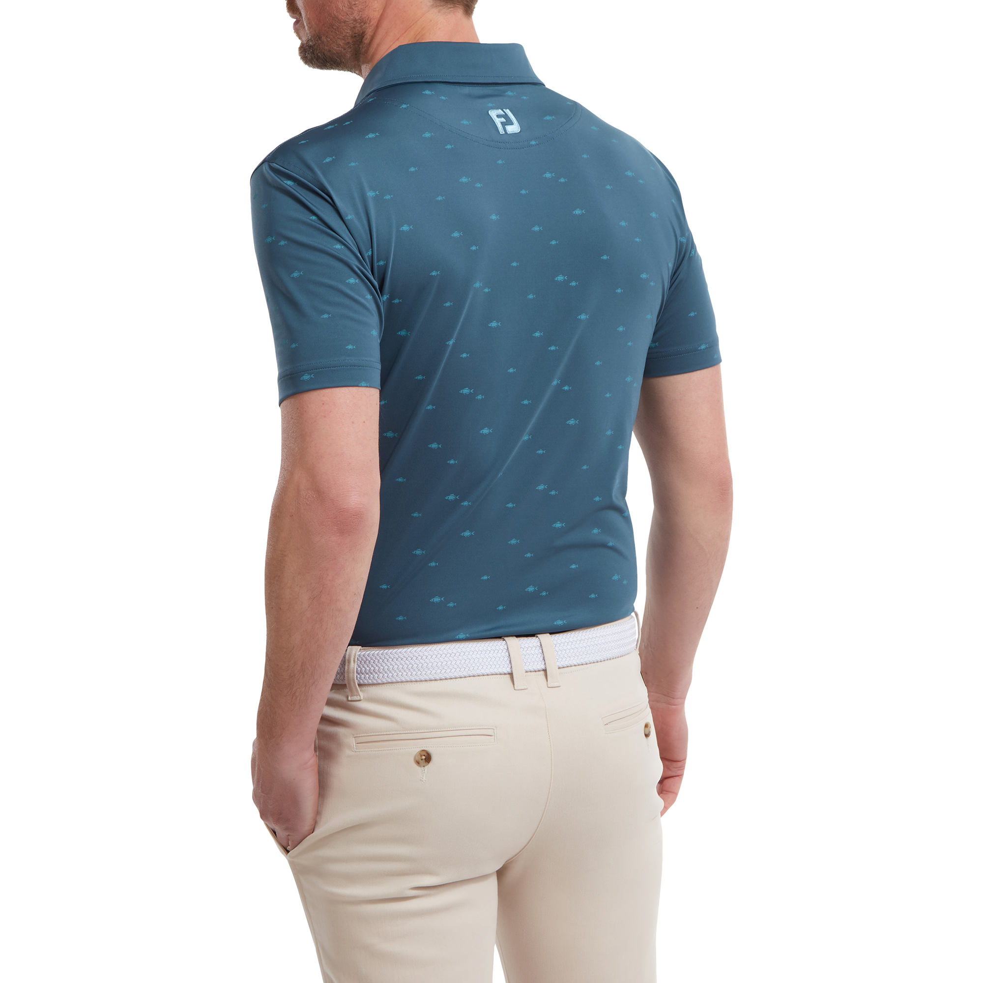 Jersey mit Fischprint