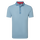 Polo piqu&eacute; aux d&eacute;tails g&eacute;om&eacute;triques