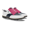 White / Navy / Fuchsia / Houndstooth Print