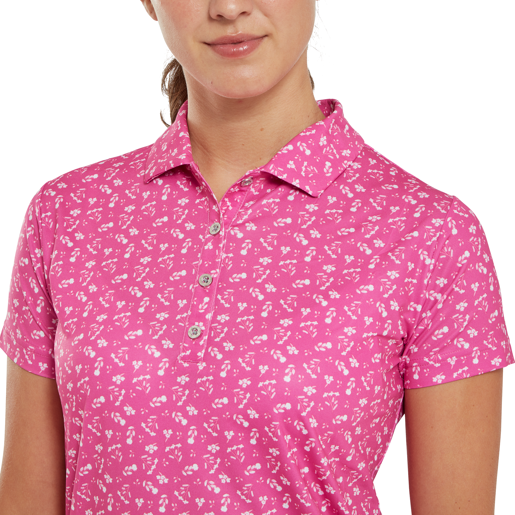 Polo imprim&eacute; Floral