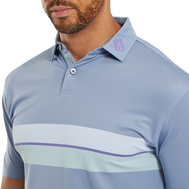 Doppel-Bruststreifen Piqué