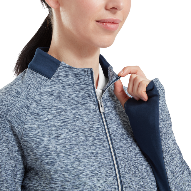 Space Dye Thermal Reißverschluss Midlayer