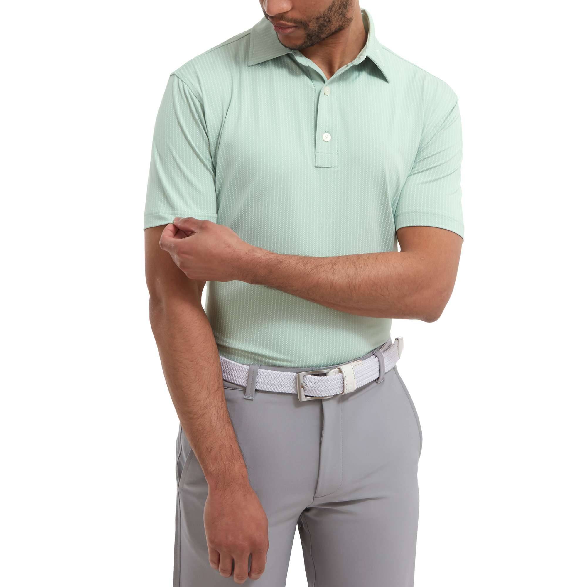 Jersey mit Zickzackprint