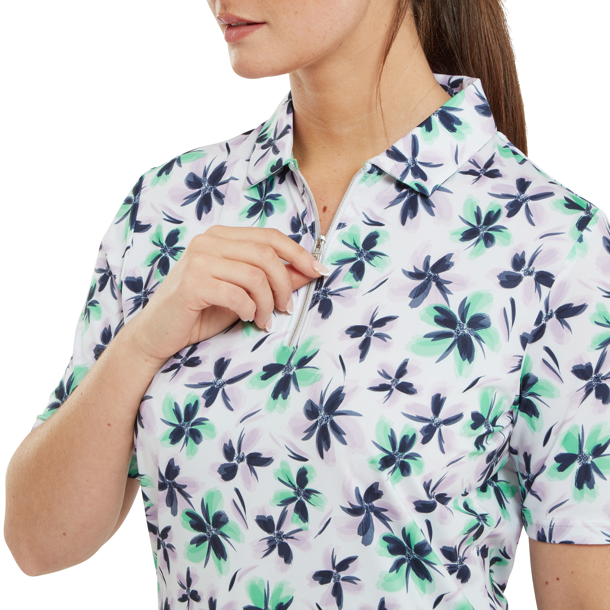 Polo imprim&eacute; Floral