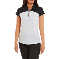 Kurzärmel Colour Block Lisle