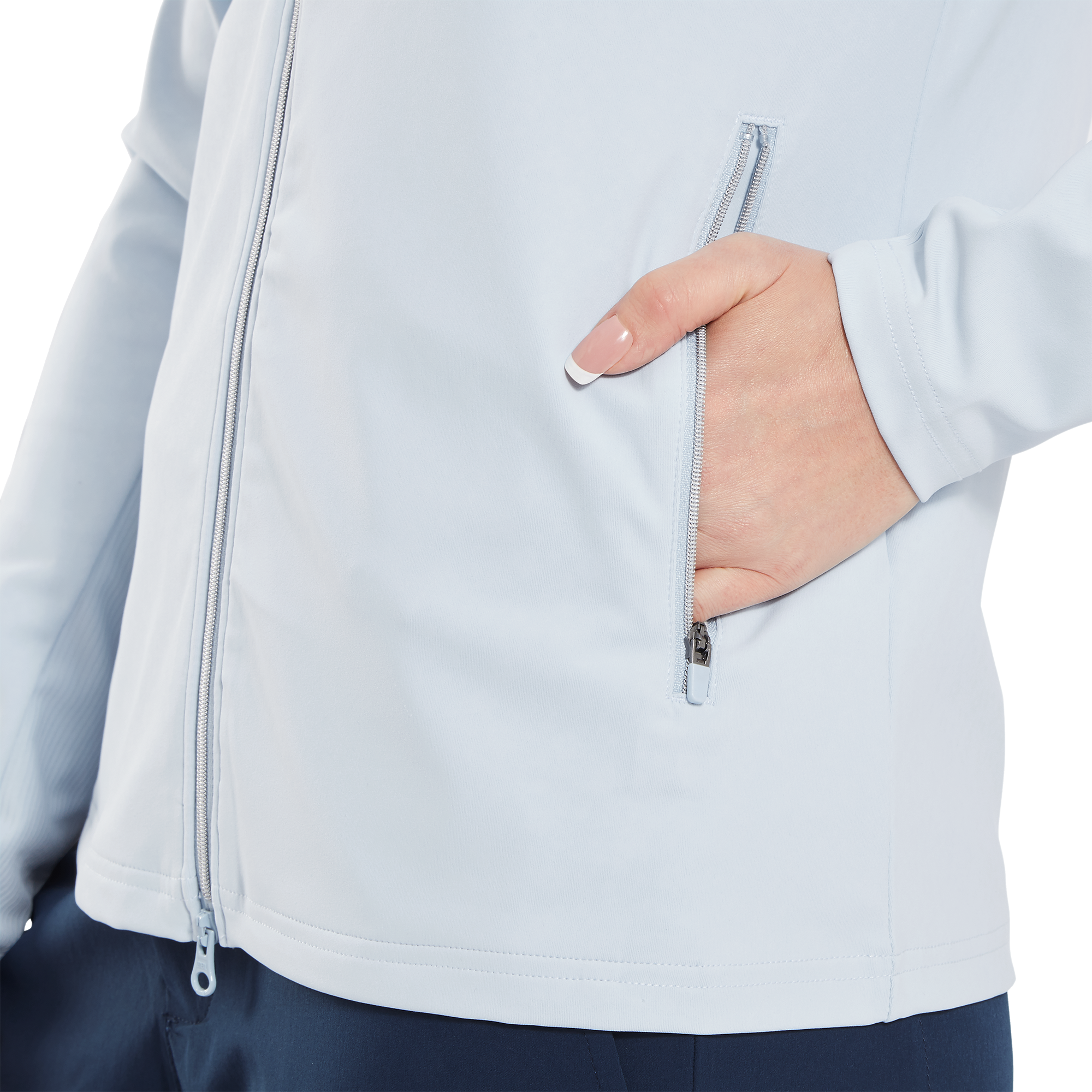 Pullover Full-Zip &agrave; impriv&eacute; grav&eacute;