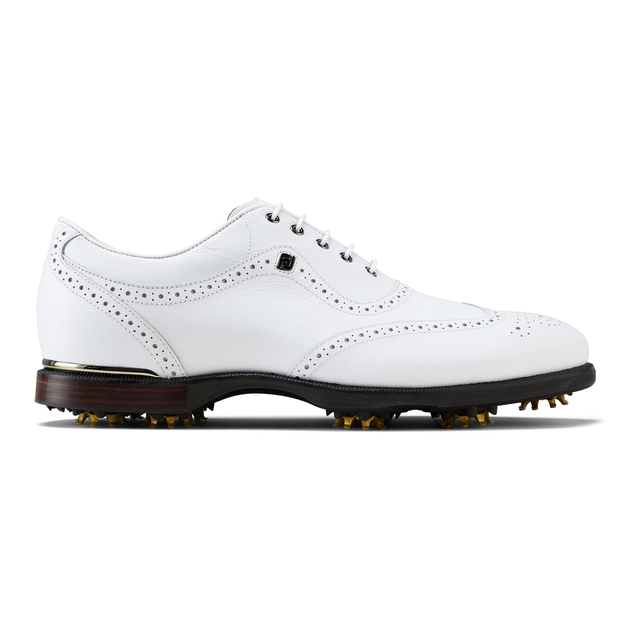 fj icon black golf shoes