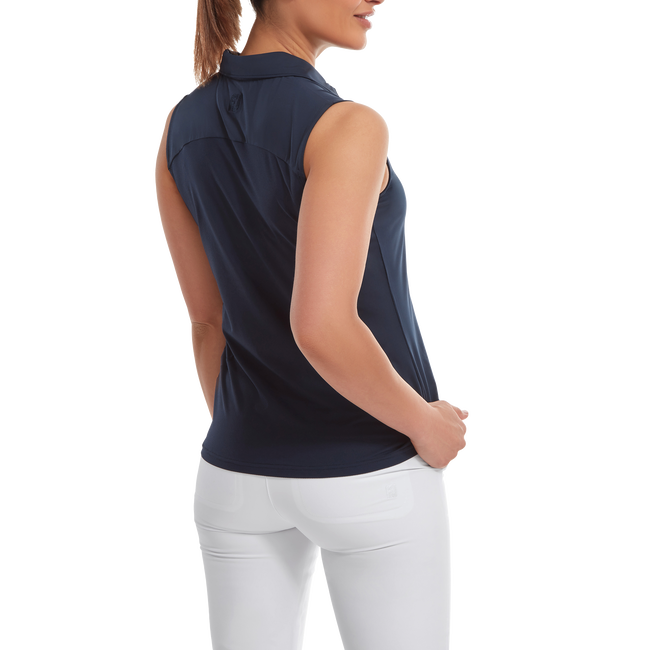 Ärmelloses Jersey mit Netzrückenteil