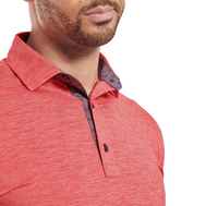 Pastell Lisle mit Besatz