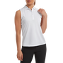 Mesh Back Sleeveless Lisle