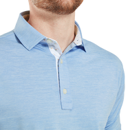 Pastell Lisle mit Besatz