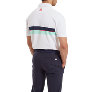 Doppel-Bruststreifen Piqué