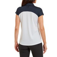 Kurzärmel Colour Block Lisle