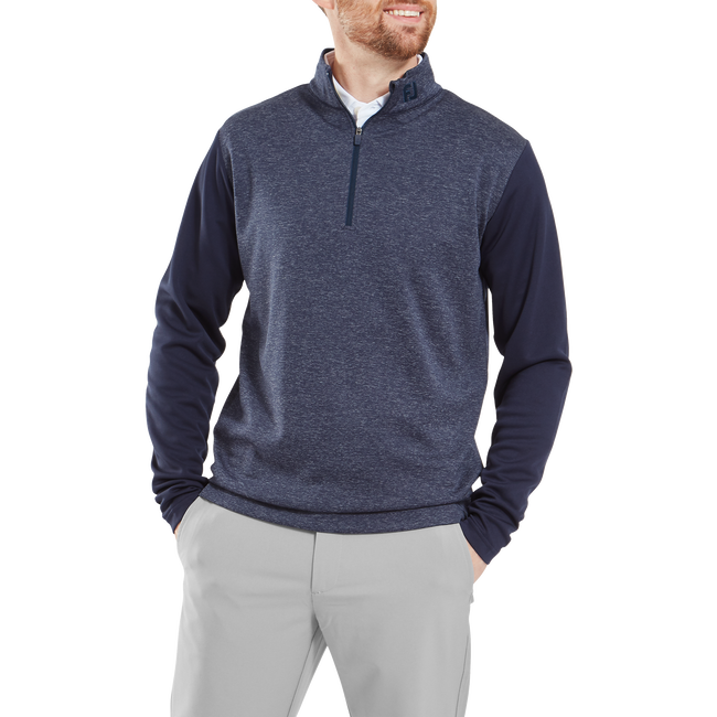 Pullover Chill-out chiné ton sur ton