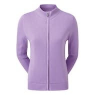 Pullover en laine avec full-zip