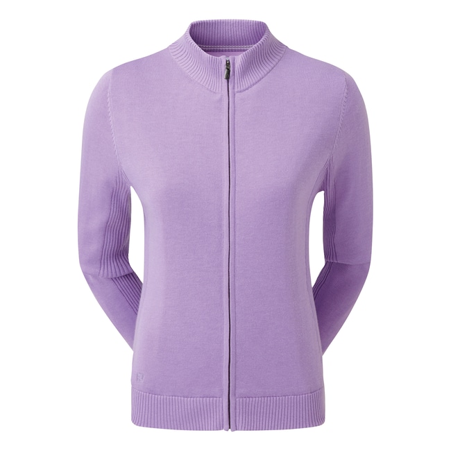 Pullover en laine avec full-zip