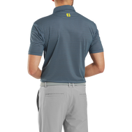 Polo en fil d'Ecosse imprimé tribale