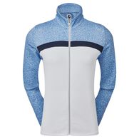 Colourblock Damen-Midlayer mit Reißverschluss