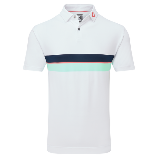 Doppel-Bruststreifen Piqu&eacute;