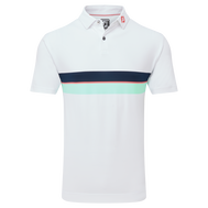 Doppel-Bruststreifen Piqué