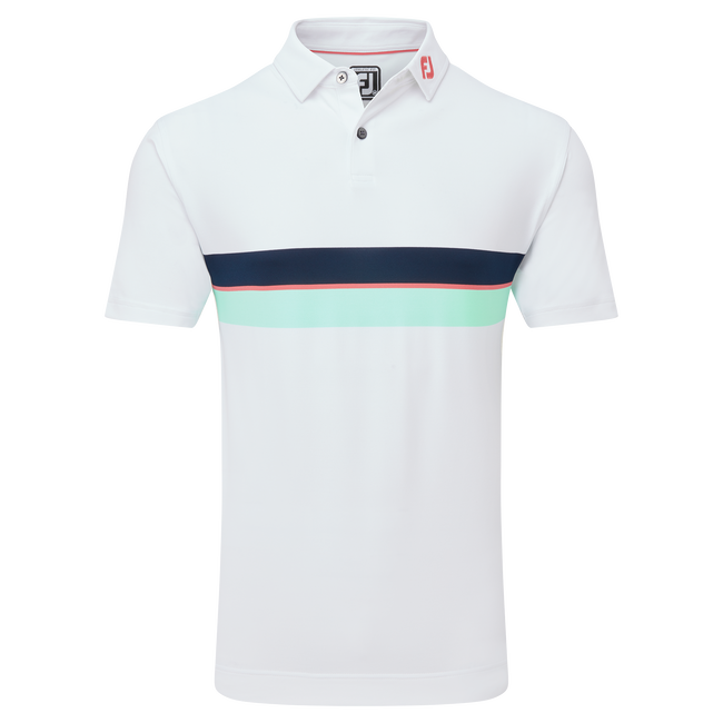 Doppel-Bruststreifen Piqué